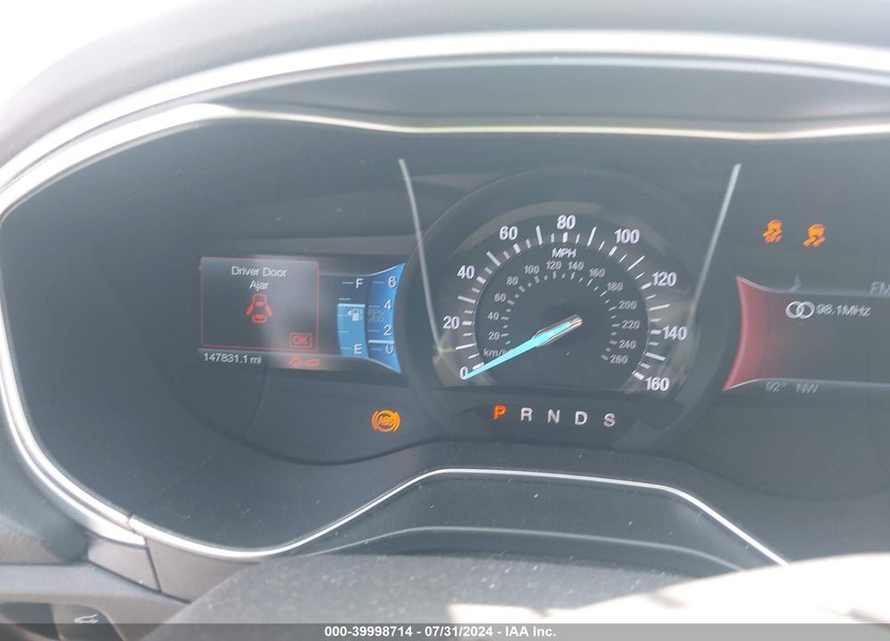 2014 FORD FUSION SE VIN: 1FA6P0H73E5352349