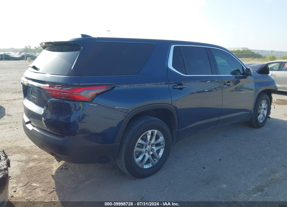 2022 CHEVROLET TRAVERSE FWD LS VIN: 1GNERFKW9NJ179583