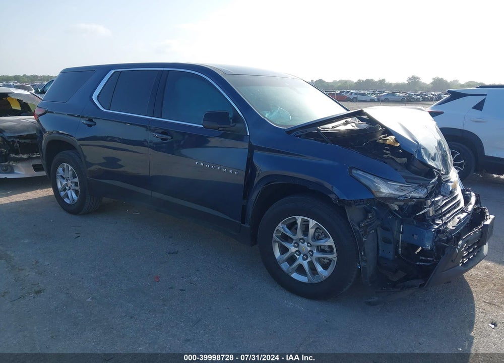 2022 CHEVROLET TRAVERSE FWD LS VIN: 1GNERFKW9NJ179583