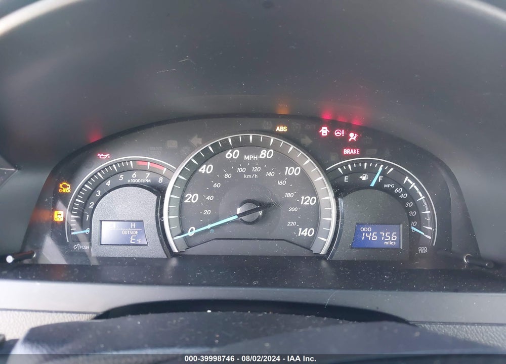 2012 TOYOTA CAMRY VIN: 4T4BF1FK3CR248490