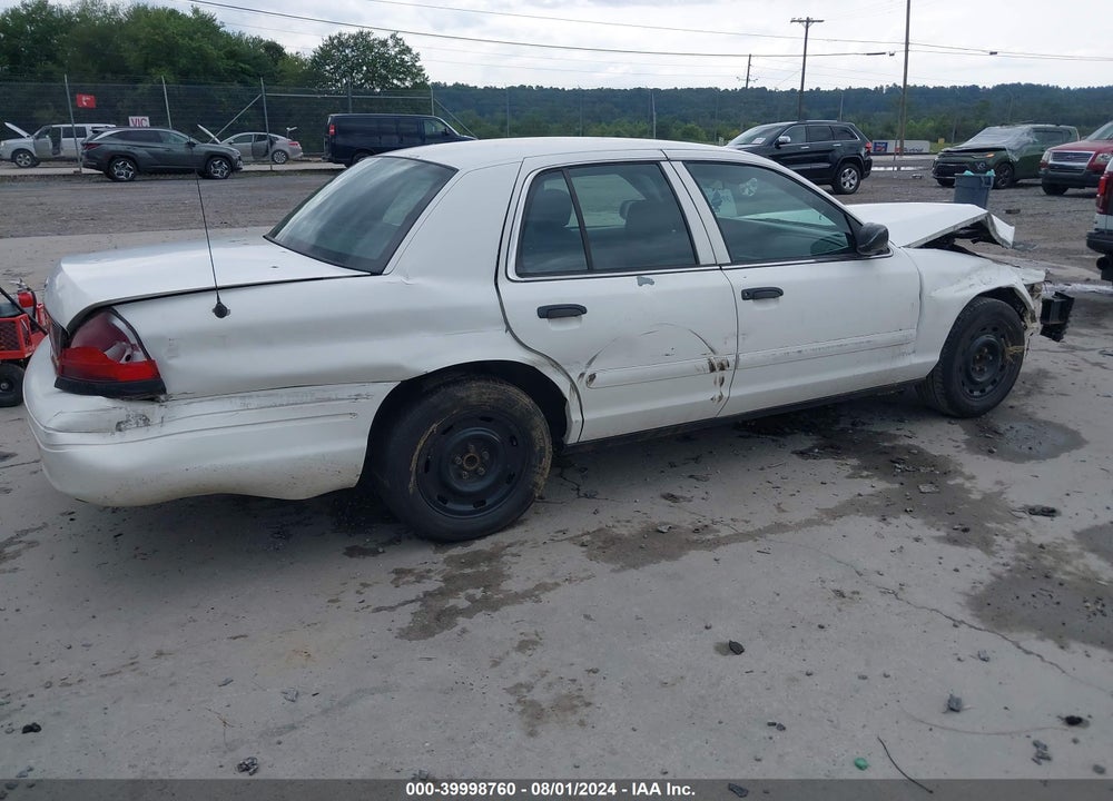 2005 FORD CROWN VICTORIA POLICE VIN: 2FAHP71W85X156750