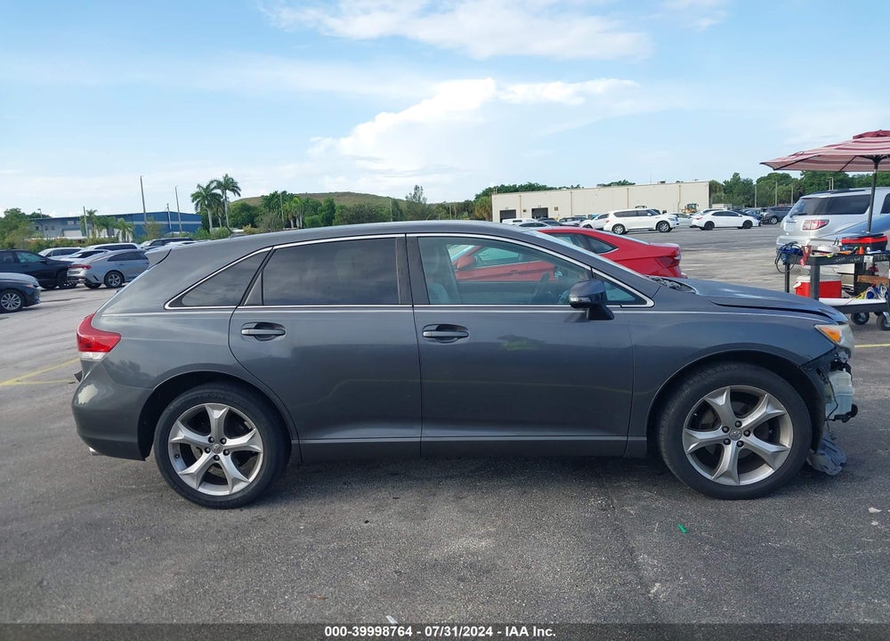 2013 TOYOTA VENZA LE V6 VIN: 4T3ZK3BB3DU056100