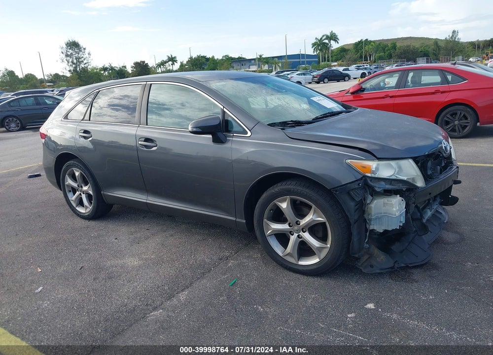 2013 TOYOTA VENZA LE V6 VIN: 4T3ZK3BB3DU056100