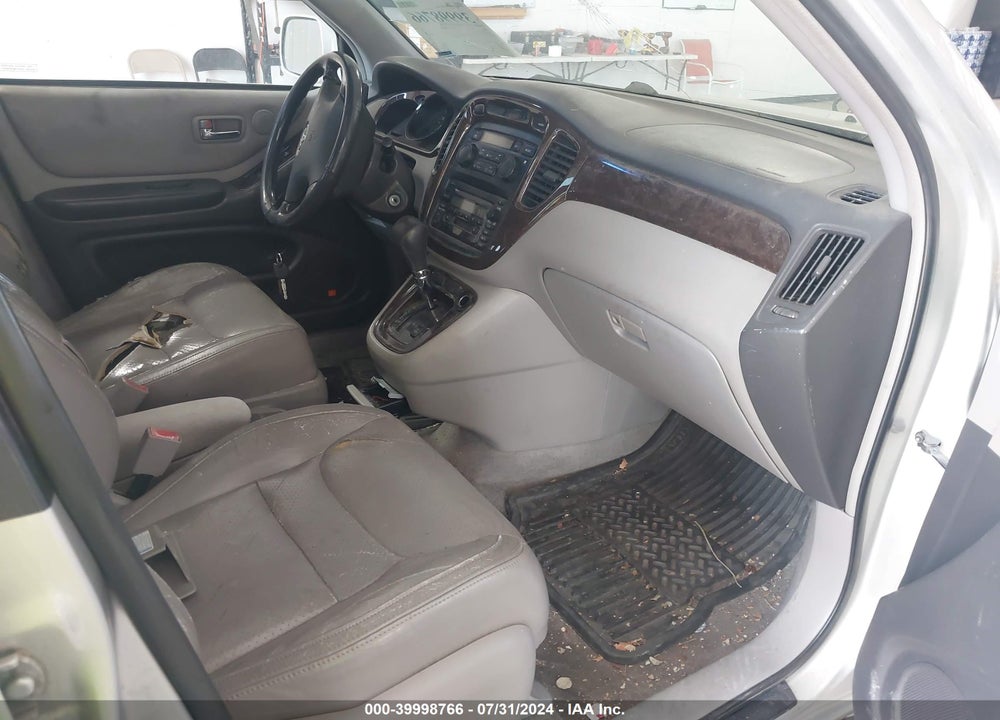 2001 TOYOTA HIGHLANDER V6 VIN: JTEGF21A310025214