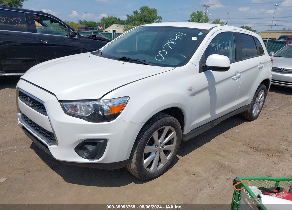 2014 MITSUBISHI OUTLANDER SPORT ES VIN: 4A4AR3AU8EE007844