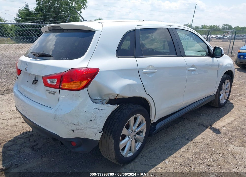 2014 MITSUBISHI OUTLANDER SPORT ES VIN: 4A4AR3AU8EE007844