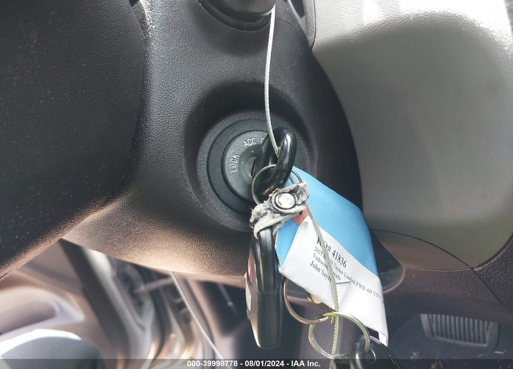 2015 HYUNDAI TUCSON SE VIN: KM8JU3AG8FU113553