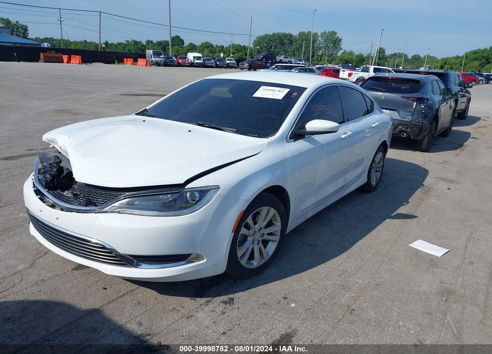 2015 CHRYSLER 200 LIMITED VIN: 1C3CCCAB5FN587317