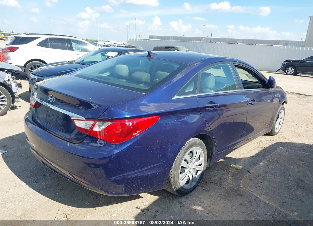 2011 HYUNDAI SONATA GLS VIN: 5NPEB4AC3BH036254