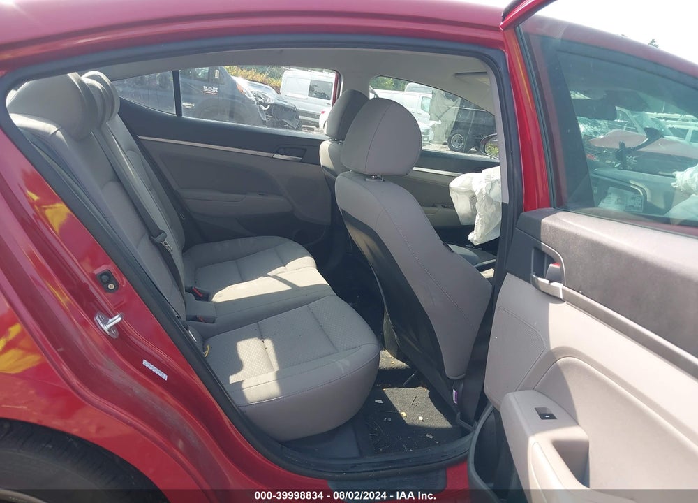 2020 HYUNDAI ELANTRA SEL VIN: KMHD84LF0LU996653