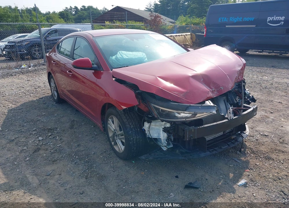 2020 HYUNDAI ELANTRA SEL VIN: KMHD84LF0LU996653