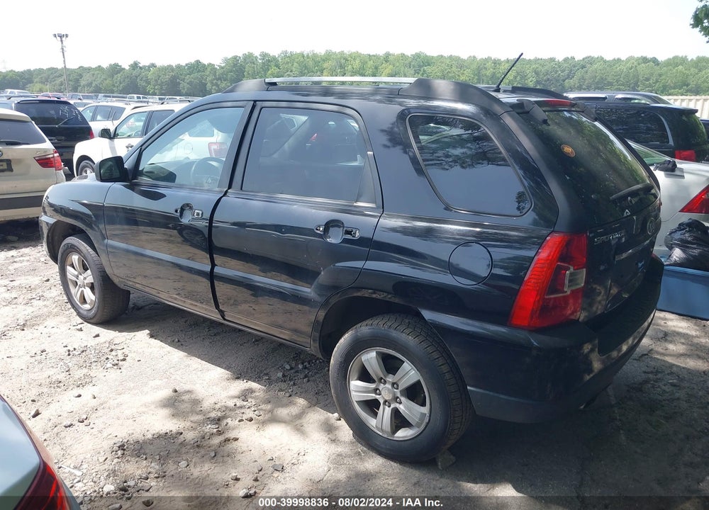 2009 KIA SPORTAGE LX VIN: KNDJF724297601619