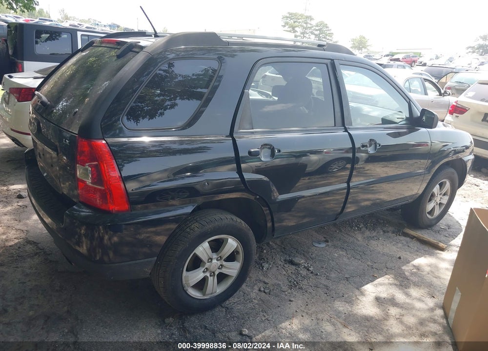 2009 KIA SPORTAGE LX VIN: KNDJF724297601619