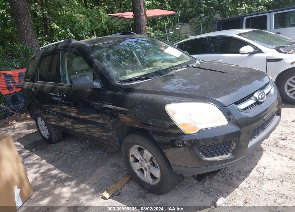 2009 KIA SPORTAGE LX VIN: KNDJF724297601619