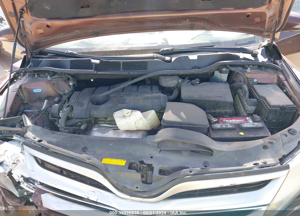 2013 TOYOTA VENZA XLE VIN: 4T3ZA3BB3DU080335