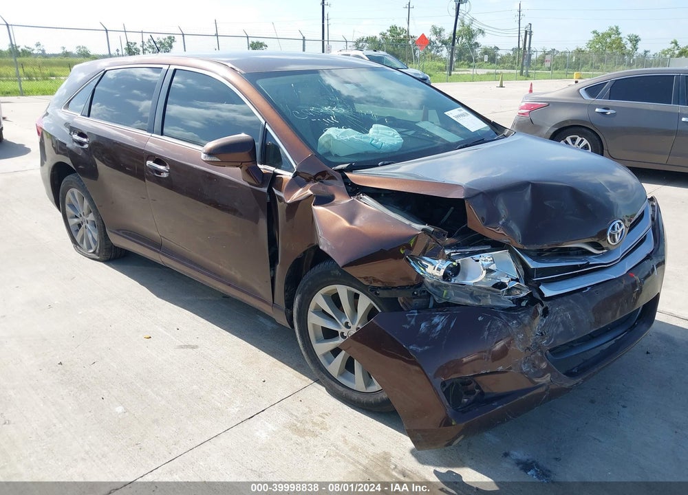 2013 TOYOTA VENZA XLE VIN: 4T3ZA3BB3DU080335