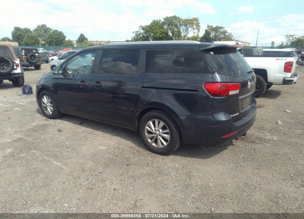 2016 KIA SEDONA LX VIN: KNDMB5C12G6191246