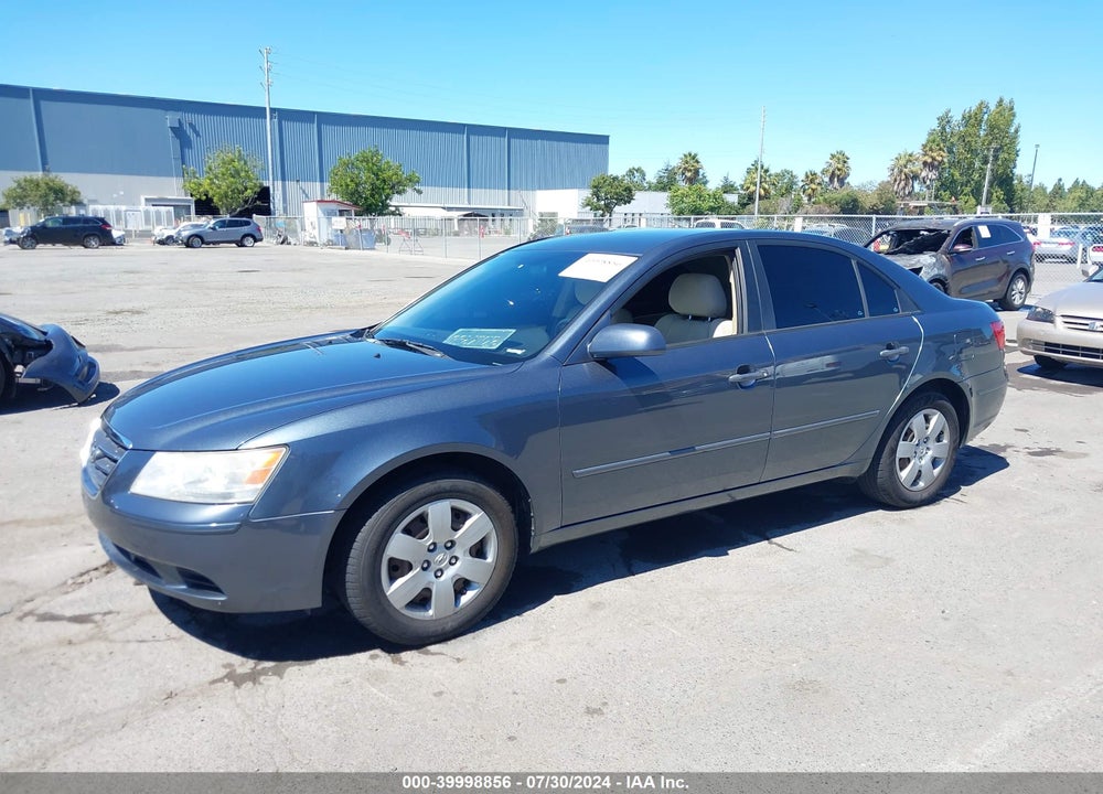2010 HYUNDAI SONATA GLS VIN: 5NPET4AC7AH653216