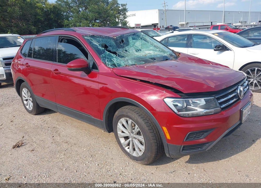 2018 VOLKSWAGEN TIGUAN 2.0T S VIN: 3VV1B7AX5JM124509