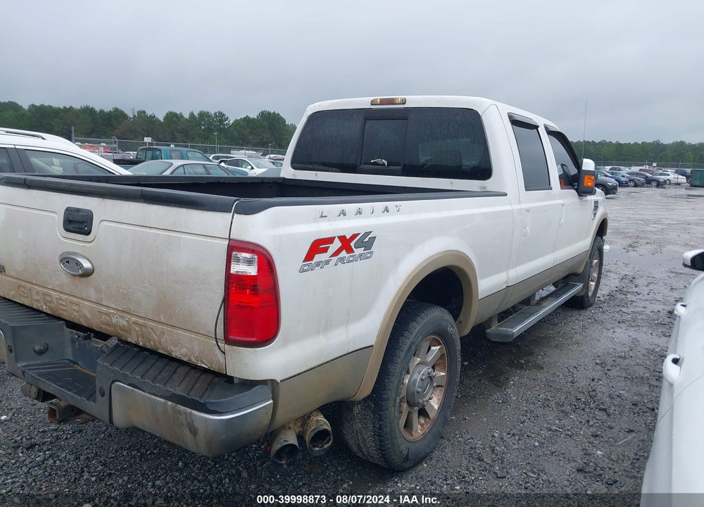 2010 FORD F-250 LARIAT VIN: 1FTSW2BRXAEA68874