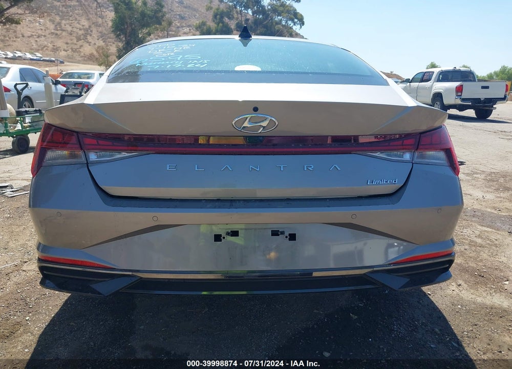 2023 HYUNDAI ELANTRA LIMITED VIN: KMHLP4AGXPU480980