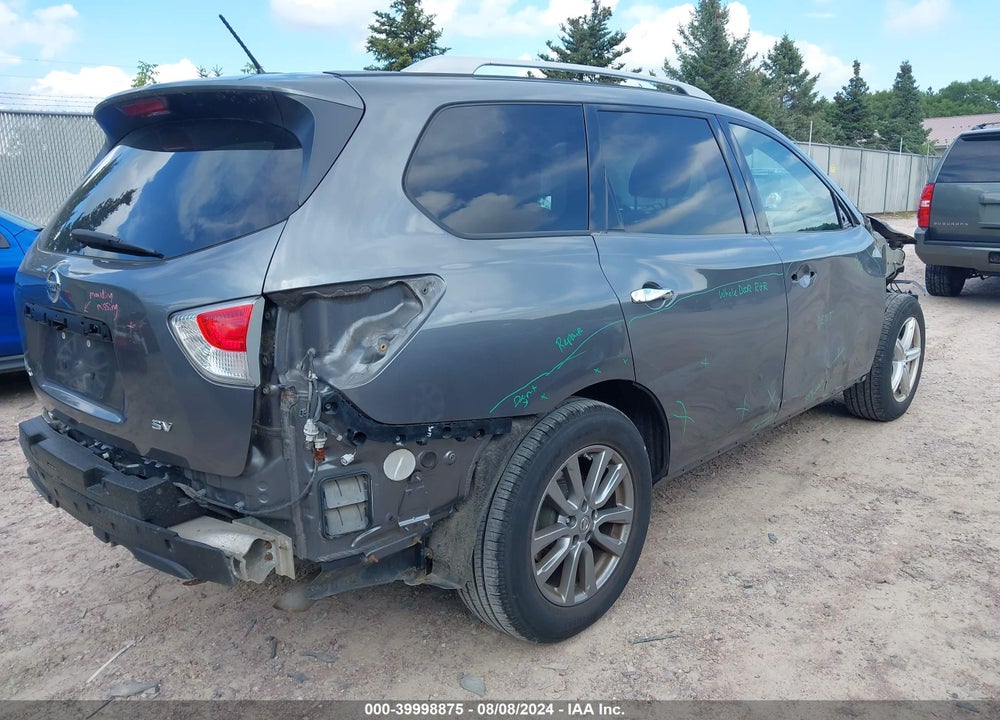 2015 NISSAN PATHFINDER PLATINUM/S/SL/SV VIN: 5N1AR2MN4FC637214