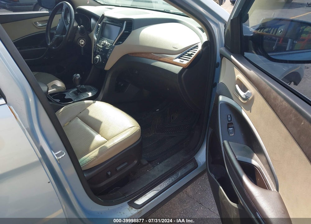 2013 HYUNDAI SANTA FE GLS VIN: KM8SN4HF3DU027178