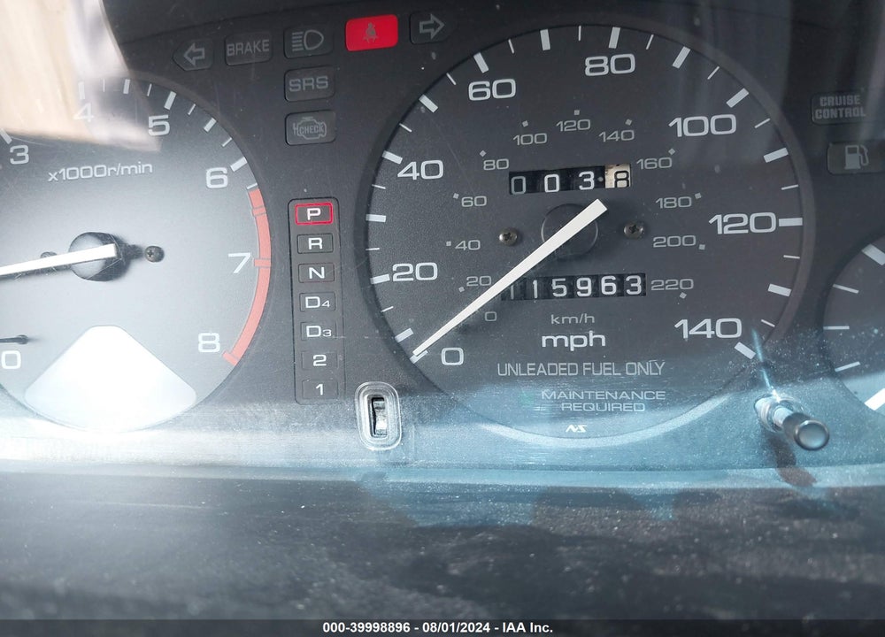 1996 HONDA ACCORD LX/EX VIN: 1HGCD5639TA191501