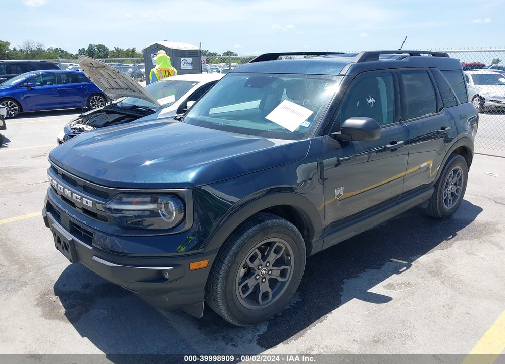 2021 FORD BRONCO SPORT BIG BEND VIN: 3FMCR9B62MRA31891