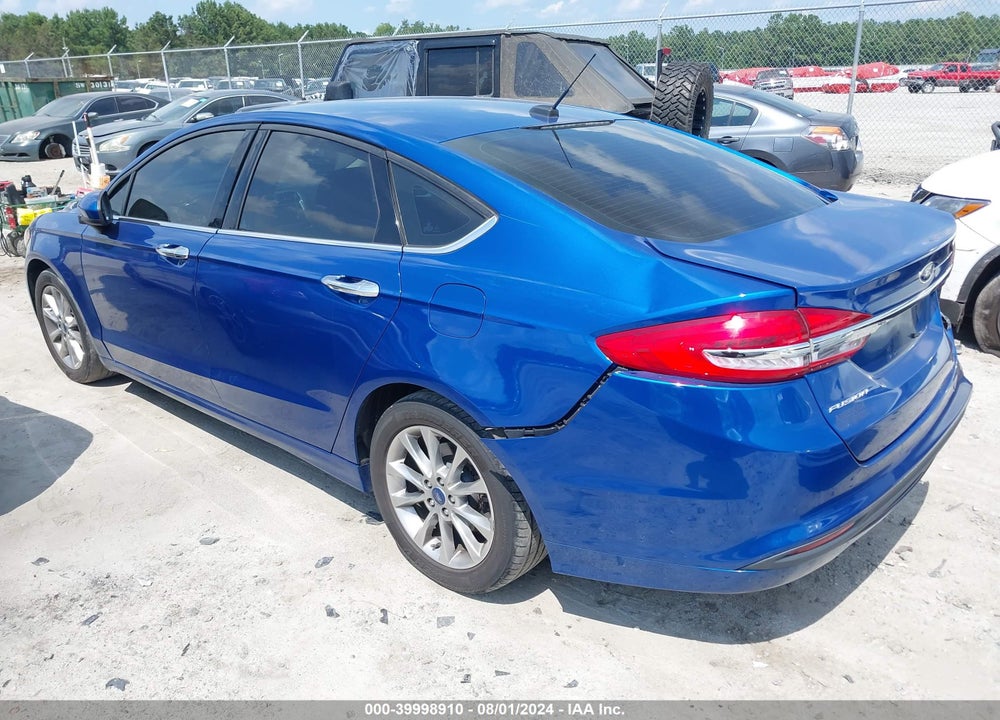 2017 FORD FUSION SE VIN: 3FA6P0HD1HR393263