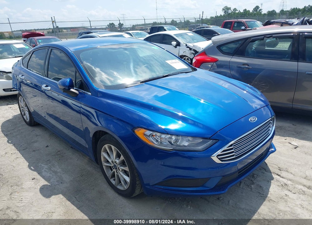 2017 FORD FUSION SE VIN: 3FA6P0HD1HR393263
