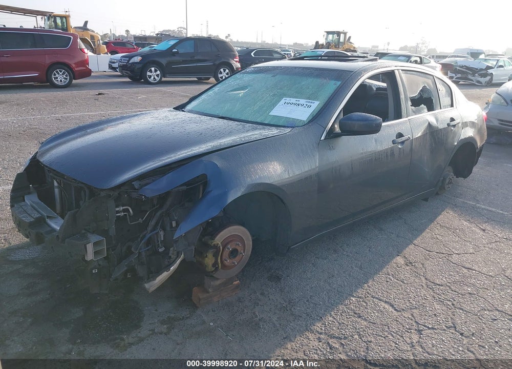 2012 INFINITI G37 JOURNEY VIN: JN1CV6AP1CM936125