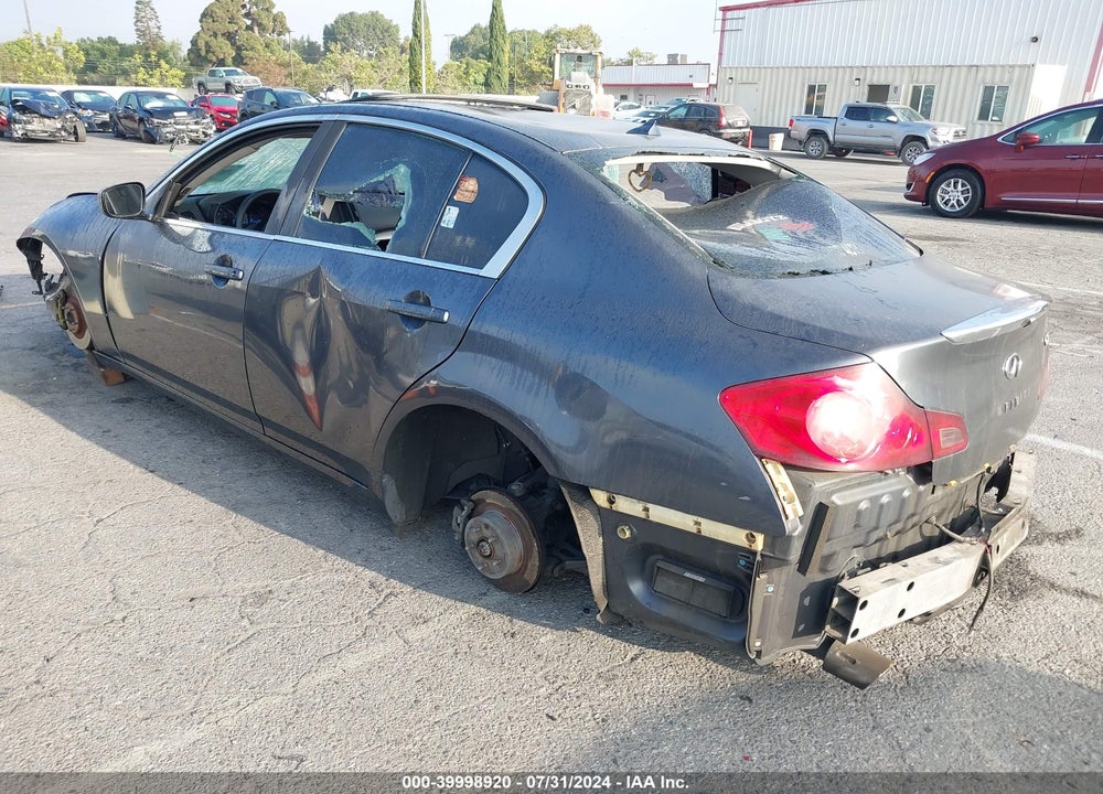 2012 INFINITI G37 JOURNEY VIN: JN1CV6AP1CM936125