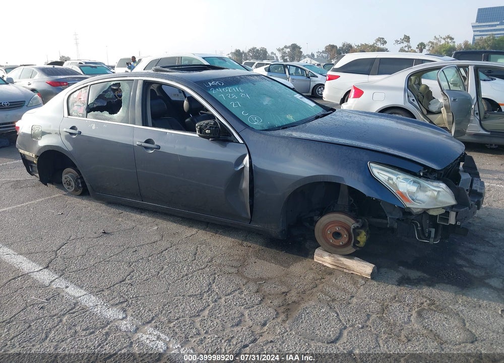 2012 INFINITI G37 JOURNEY VIN: JN1CV6AP1CM936125