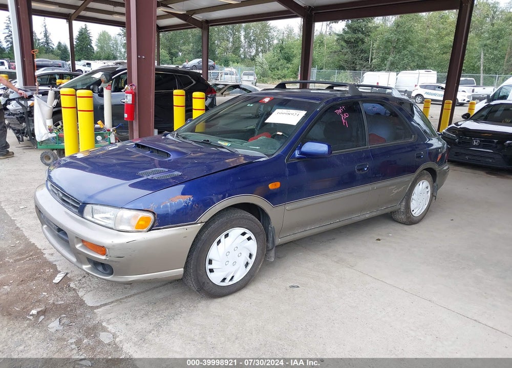 2000 SUBARU OUTBACK VIN: JF1GF4850YH808212