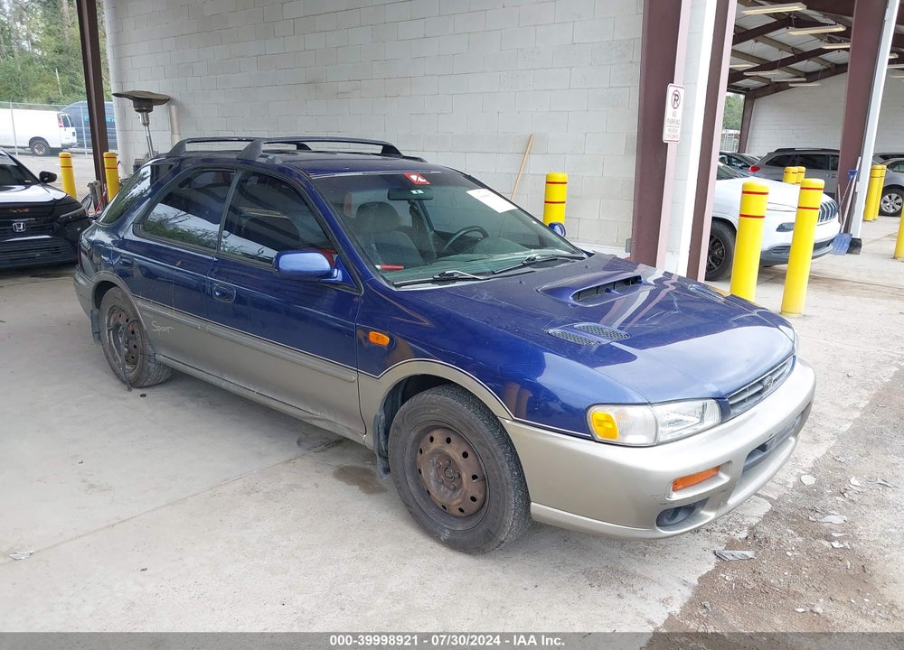 2000 SUBARU OUTBACK VIN: JF1GF4850YH808212
