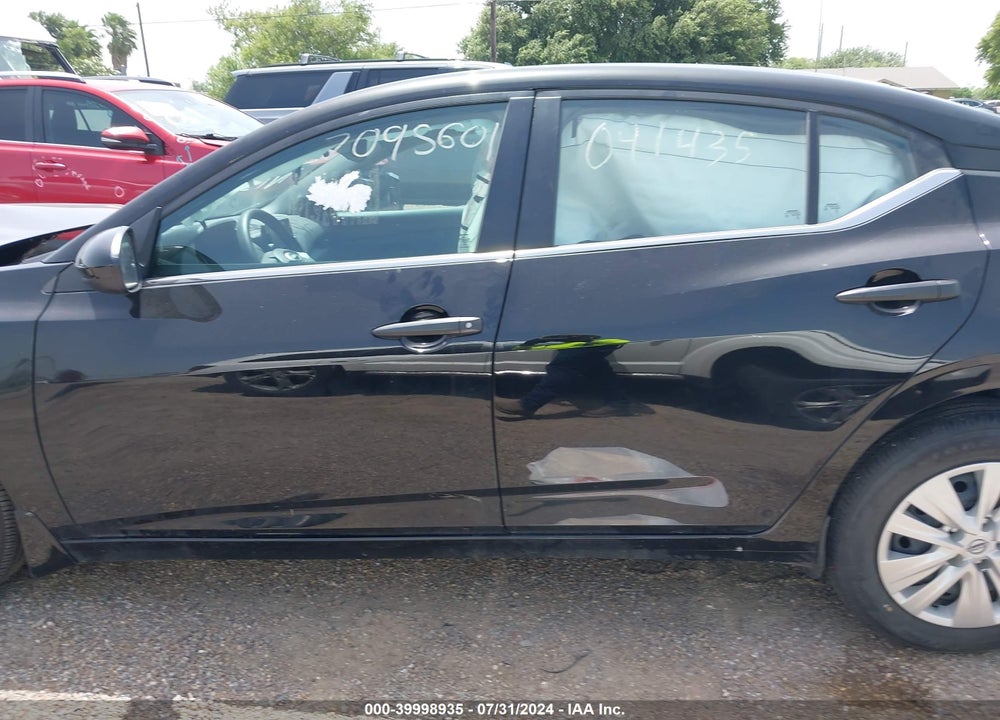 2024 NISSAN SENTRA S XTRONIC CVT VIN: 3N1AB8BV6RY214809