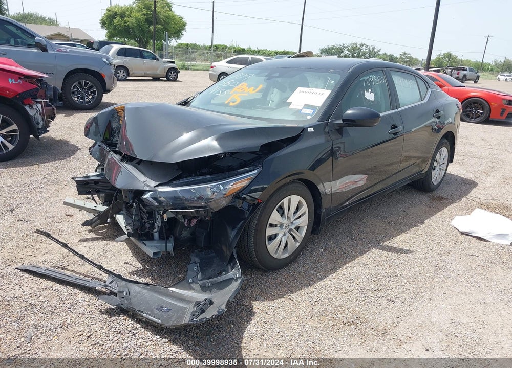 2024 NISSAN SENTRA S XTRONIC CVT VIN: 3N1AB8BV6RY214809