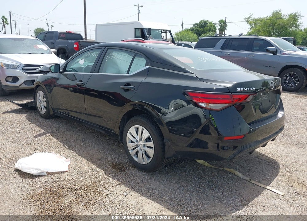 2024 NISSAN SENTRA S XTRONIC CVT VIN: 3N1AB8BV6RY214809