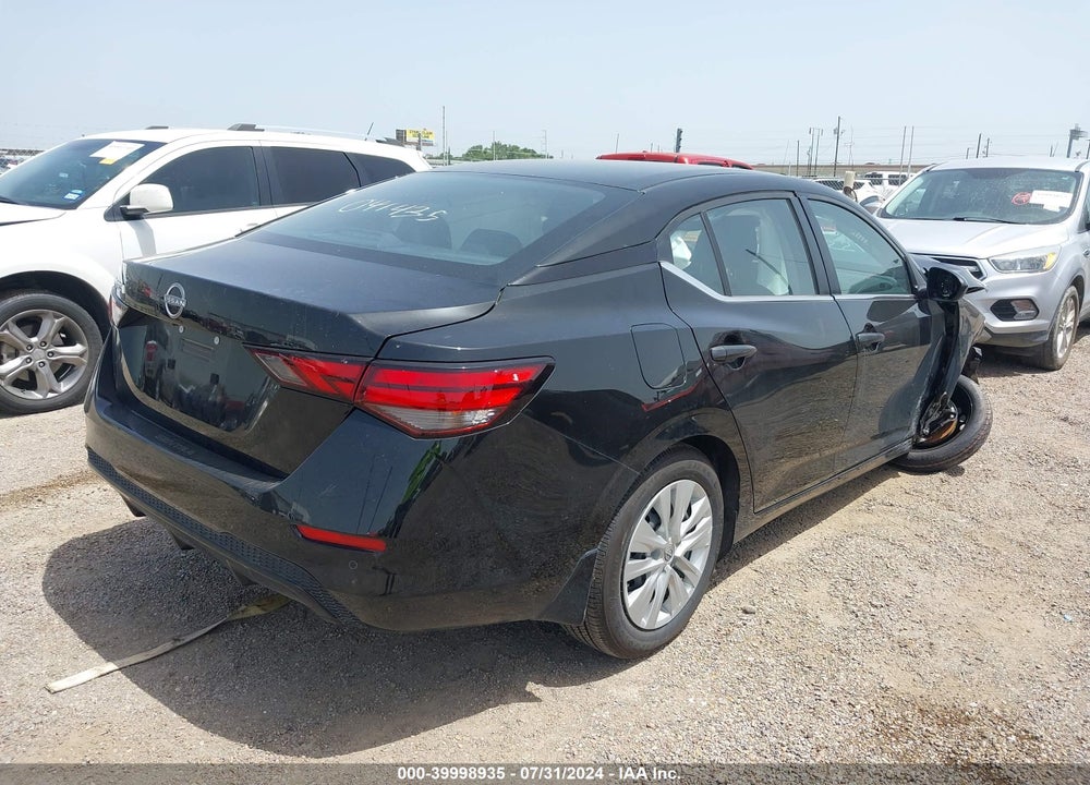 2024 NISSAN SENTRA S XTRONIC CVT VIN: 3N1AB8BV6RY214809