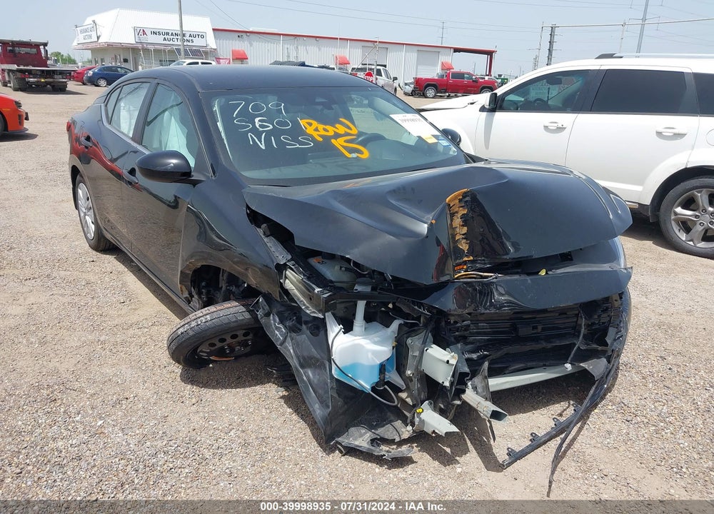 2024 NISSAN SENTRA S XTRONIC CVT VIN: 3N1AB8BV6RY214809