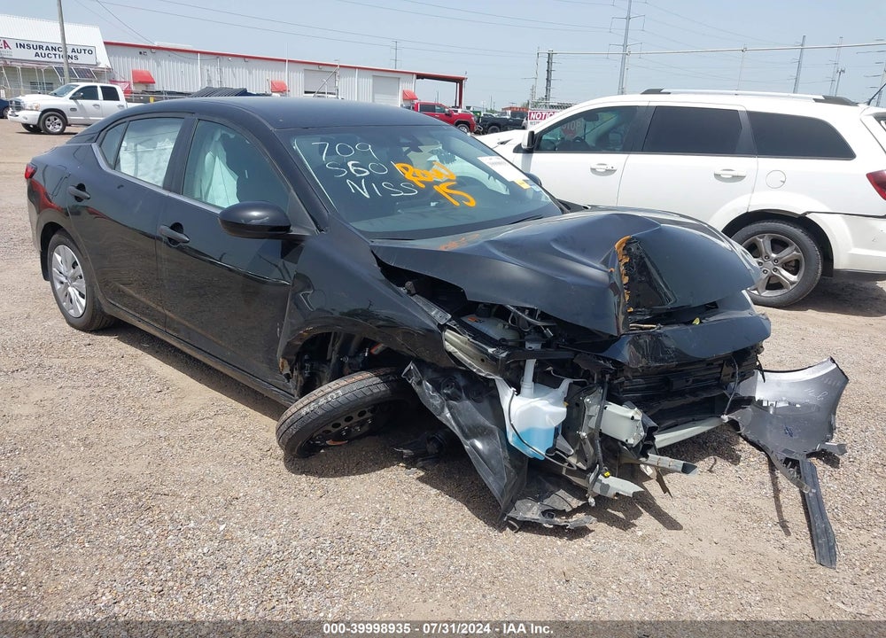 2024 NISSAN SENTRA S XTRONIC CVT VIN: 3N1AB8BV6RY214809