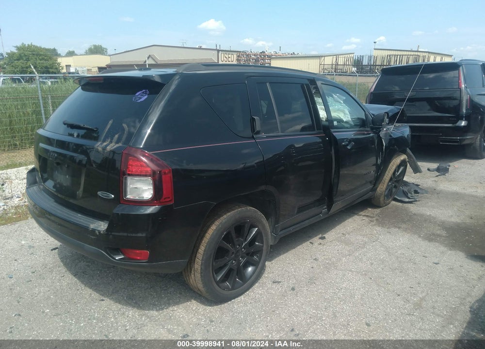 2014 JEEP COMPASS ALTITUDE VIN: 1C4NJCBA3ED887068