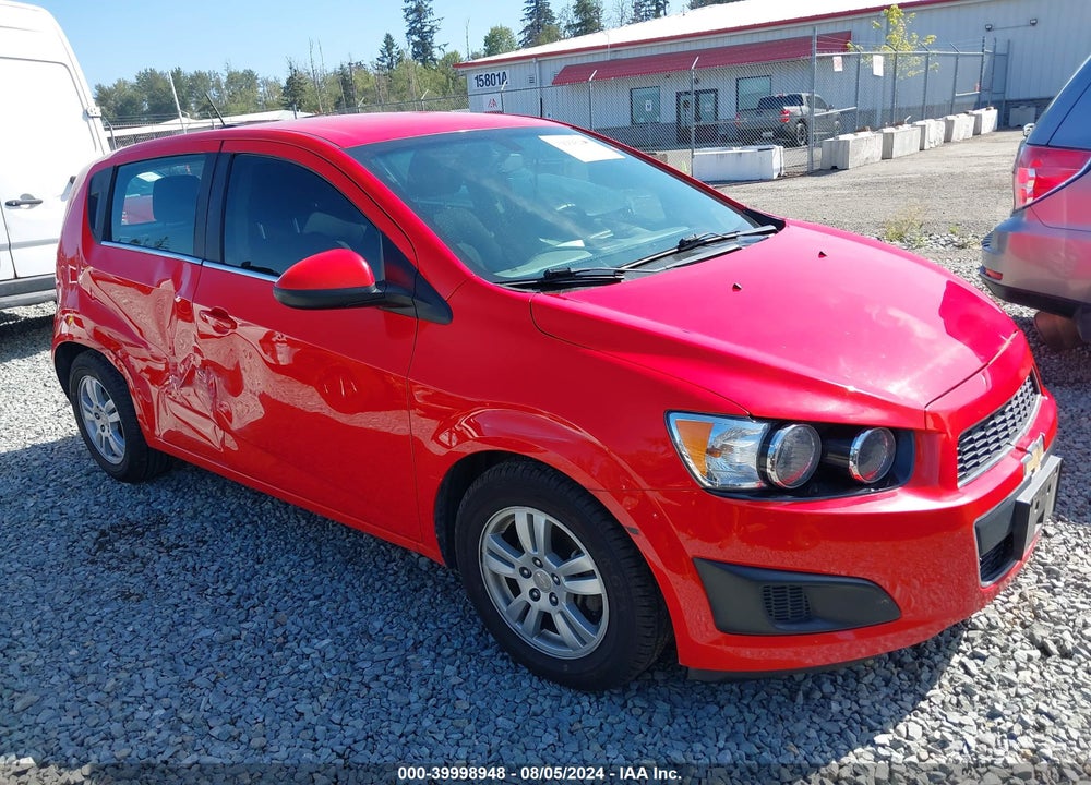 2015 CHEVROLET SONIC LT AUTO VIN: 1G1JC6SGXF4203593