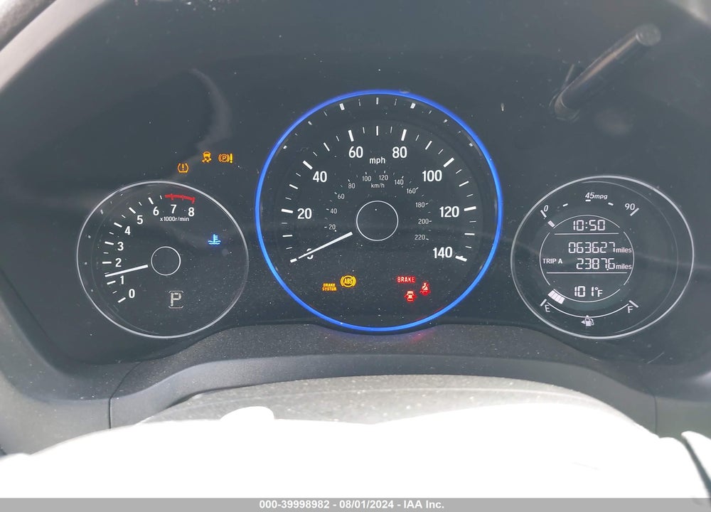 2017 HONDA HR-V VIN: 3CZRU5H36HM705055