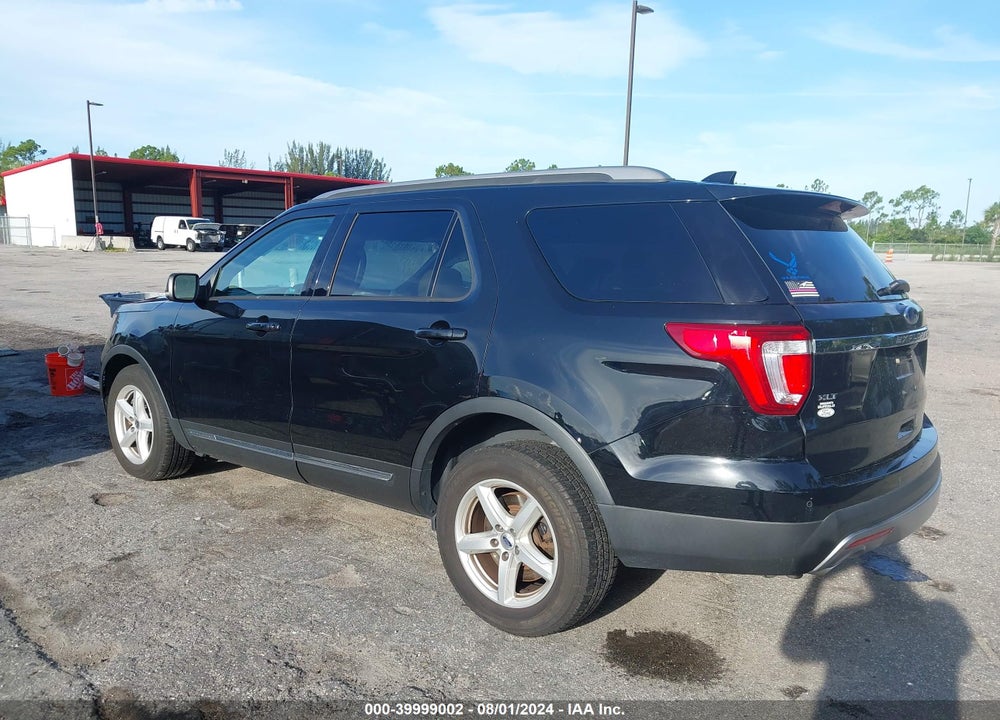 2017 FORD EXPLORER XLT VIN: 1FM5K8D86HGC98521