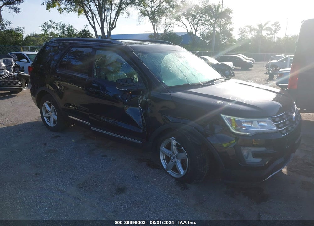 2017 FORD EXPLORER XLT VIN: 1FM5K8D86HGC98521