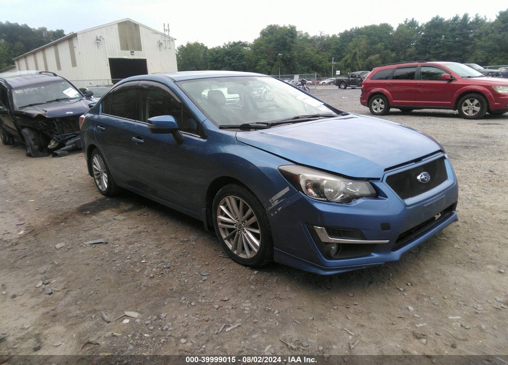 2016 SUBARU IMPREZA 2.0I LIMITED VIN: JF1GJAN66GH010452