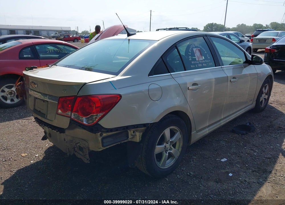 2013 CHEVROLET CRUZE 1LT AUTO VIN: 1G1PC5SB4D7161815