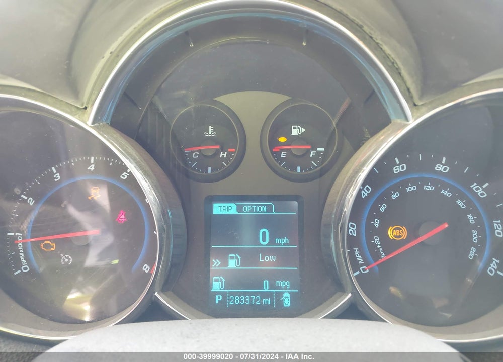 2013 CHEVROLET CRUZE 1LT AUTO VIN: 1G1PC5SB4D7161815